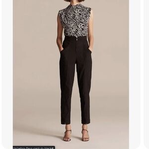 Rebecca Taylor‎ new with tags zebra print fleur jacquard pants size 14